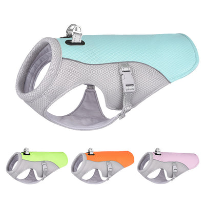 Summer Pet Dog Cooling Vest Heat Resistant.