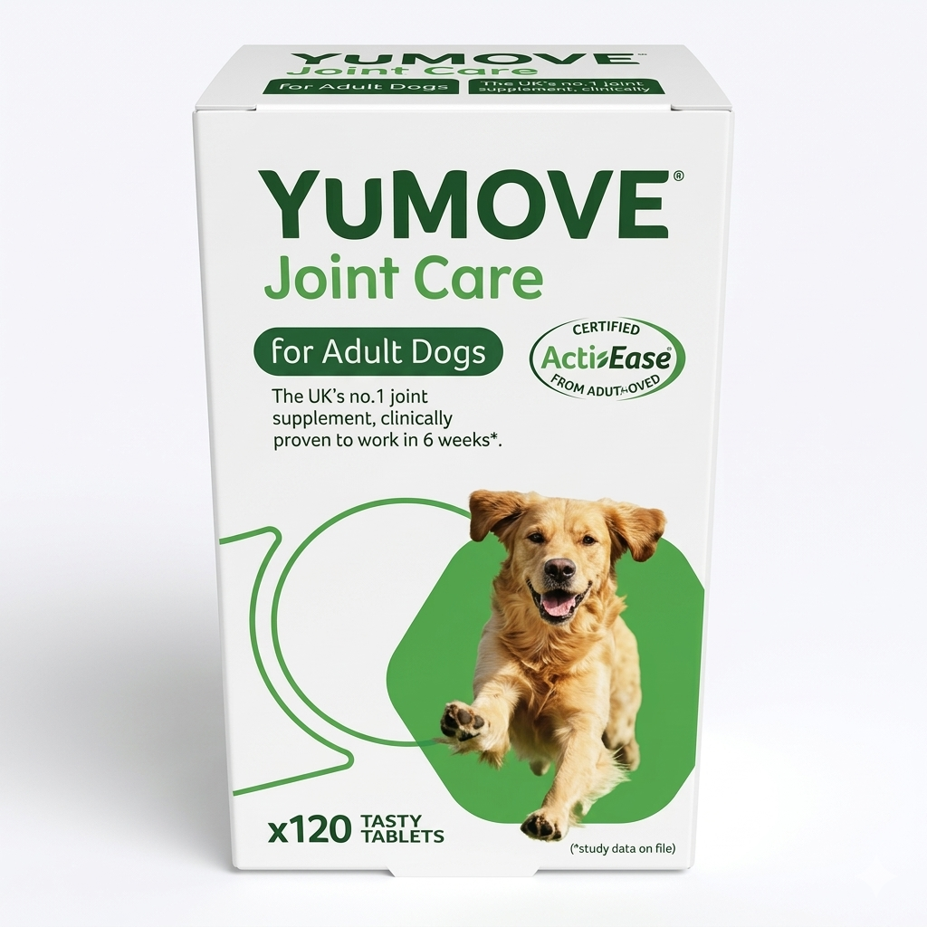 Dog Joint Mobility Supplement 120 Tablets – Hip & Joint Support for Stiff, Senior & Active Dogs