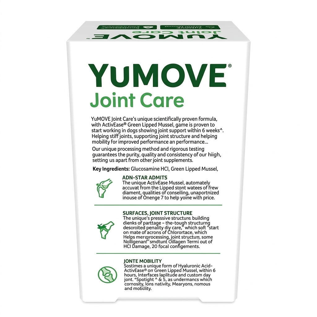 Dog Joint Mobility Supplement 120 Tablets – Hip & Joint Support for Stiff, Senior & Active Dogs