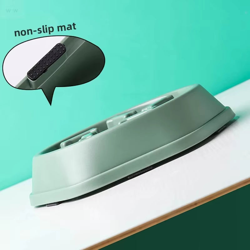 Anti-Bloat Slow Feeder Dog Bowl – Healthy Eating, Better Digestion