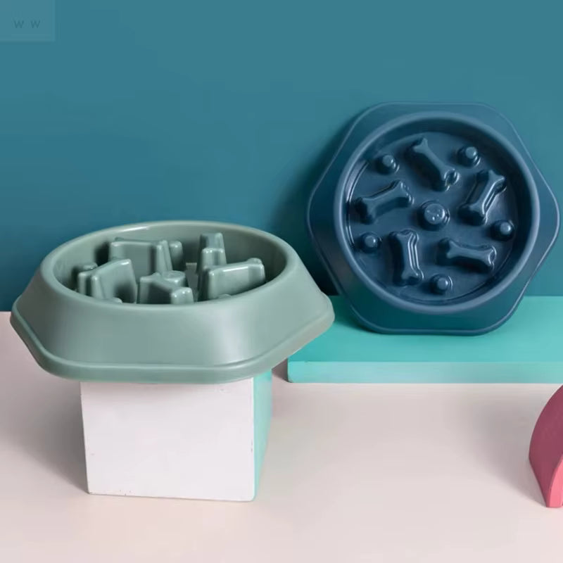 Anti-Bloat Slow Feeder Dog Bowl – Healthy Eating, Better Digestion