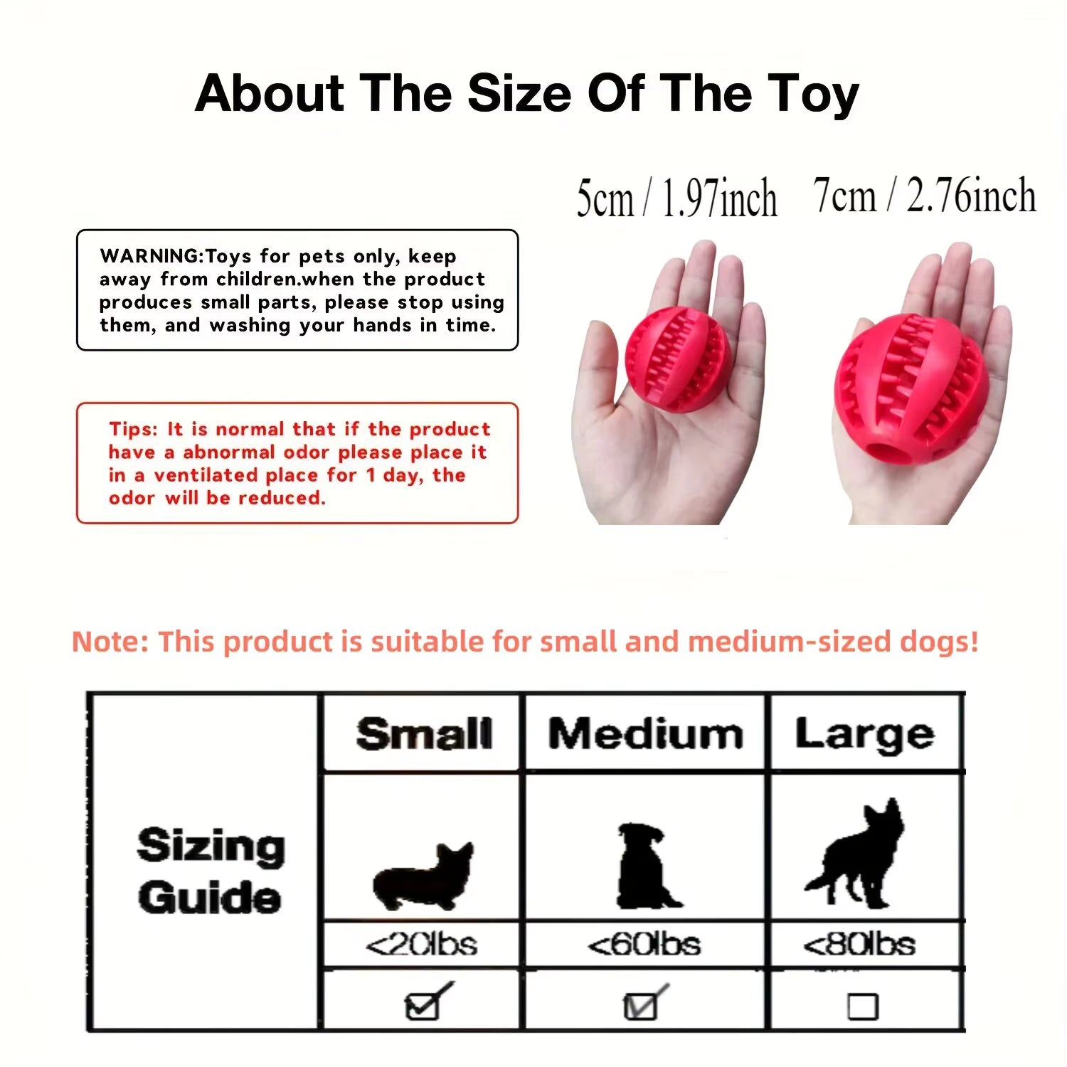 Interactive Treat Dispensing Dog Toy Ball – Chew & Teeth Cleaning Toy