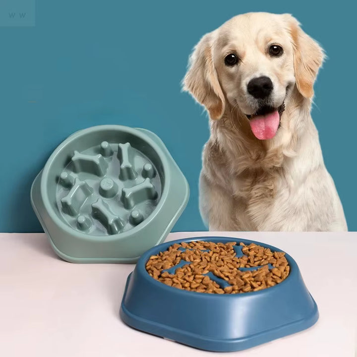 Anti-Bloat Slow Feeder Dog Bowl – Healthy Eating, Better Digestion