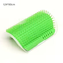 Cat Self-Grooming Wall Brush – Massage & De-Shed Comfort Corner