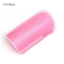 Cat Self-Grooming Wall Brush – Massage & De-Shed Comfort Corner