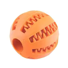 Interactive Treat Dispensing Dog Toy Ball – Chew & Teeth Cleaning Toy