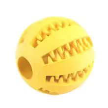 Interactive Treat Dispensing Dog Toy Ball – Chew & Teeth Cleaning Toy